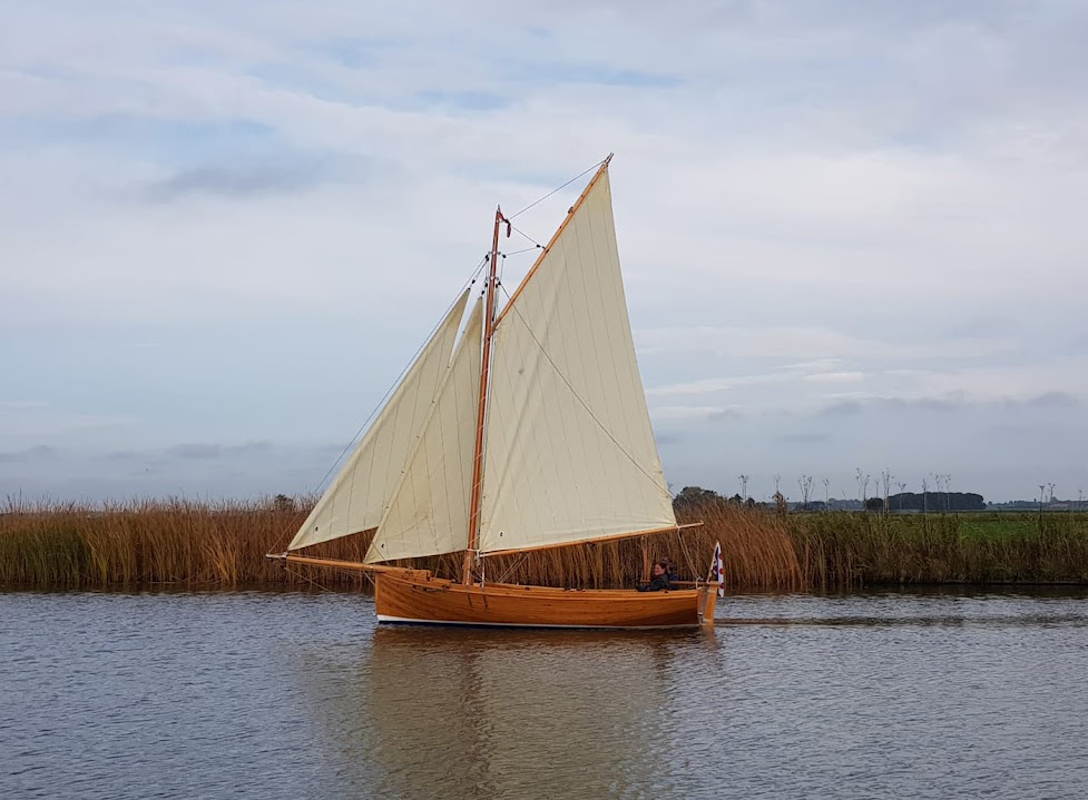 Gaff mainsail De Vries Maritiem