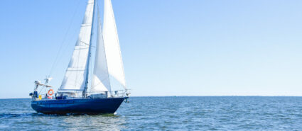 Blaue Beryl Segeln